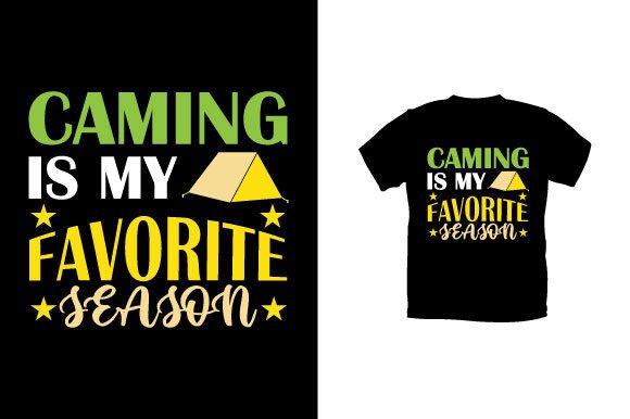 Camping T-Shirt Design 67: Graphics for Crafters