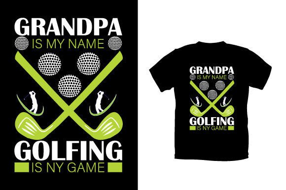 Golf T-shirt Design 02: Graphics for T-Shirt Designs