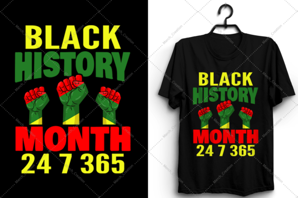 Review: Black History Month 24 7 365 Embroidery Design