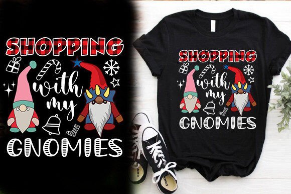 Review: SHOPPING with MY GNOMIES TSHIRT DESIGN for Embroidery