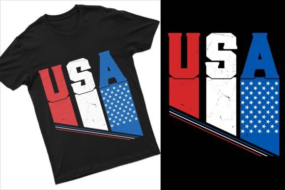 Usa T-shirt Design Graphics for Crafters